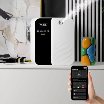 Bluetooth Scent Air Machine Smart Atomizing Essential Oil Diffuser w/Cold-Air Diffusion Technology Aromatherapy for Home, Office