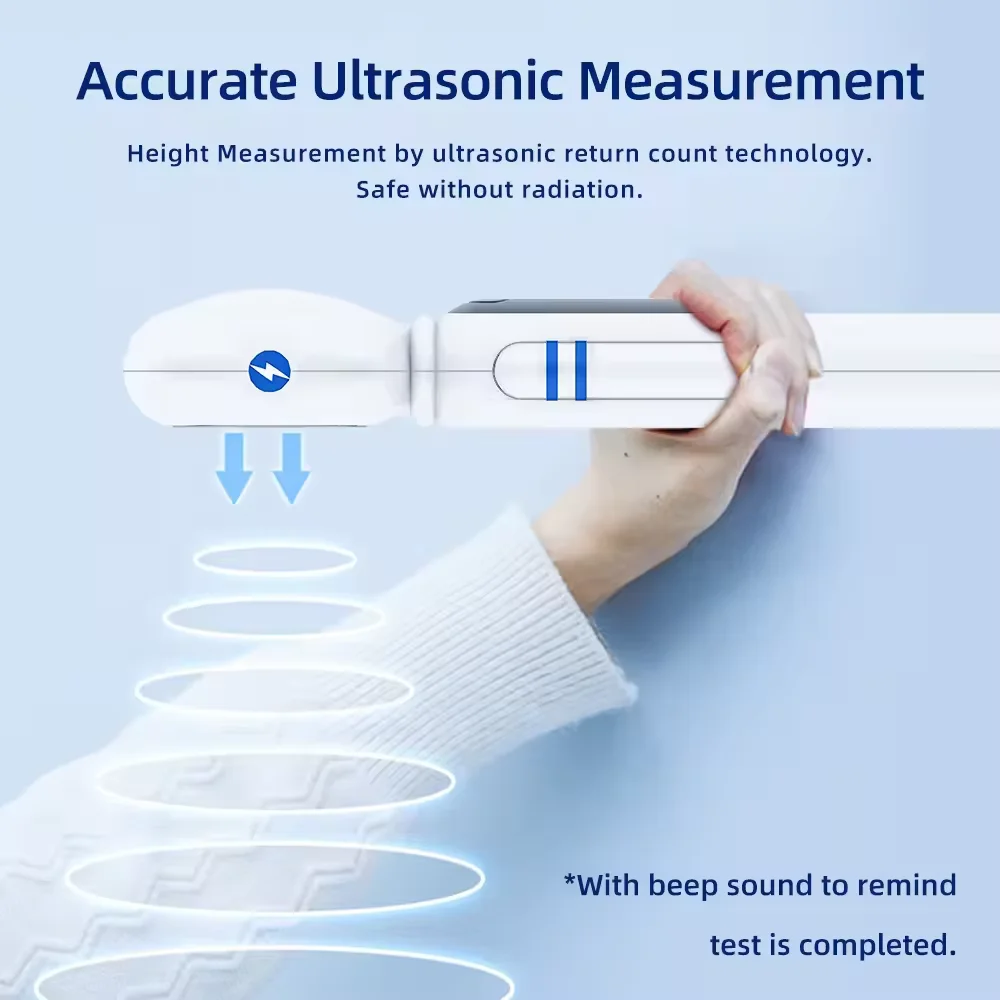 Fitdays Smart Wireless Body Height Meter Smart Height Measure Instrument Ultrasonic Measurement Ultrasound Altimeter - Image 3