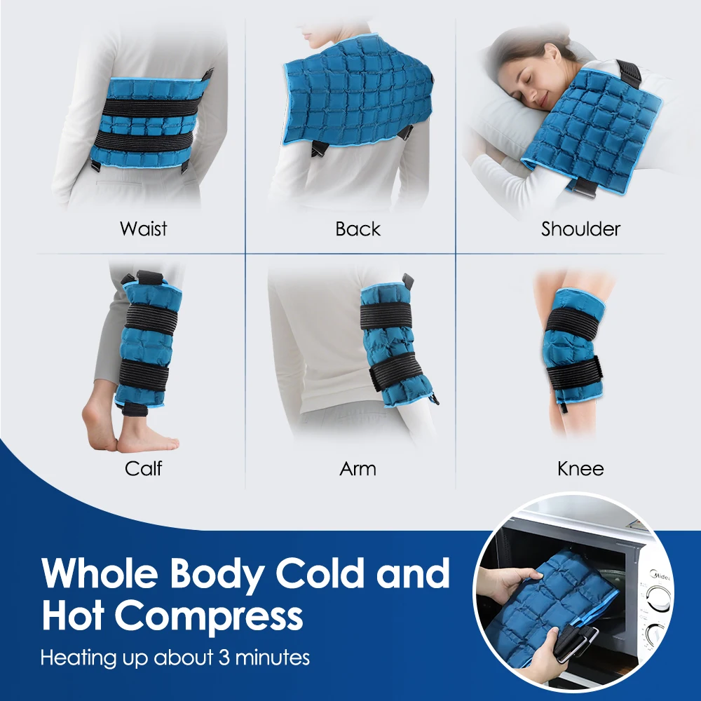 Reusable Big Ice Pack Cold Hot compress Self-Absorbing Water Back Pad for Shoulder Knee Joint Muscle Post-Operative Nursing Care - Image 6