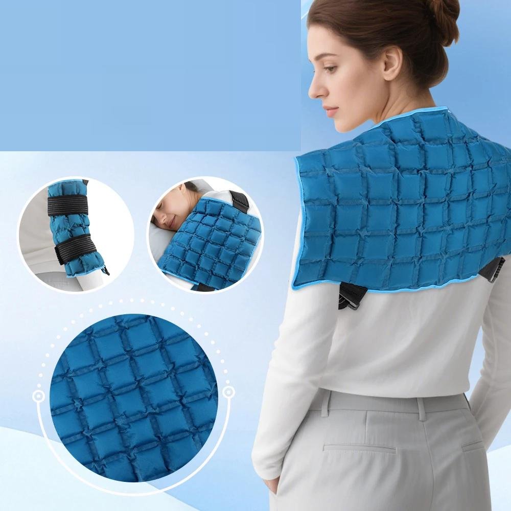 Reusable Big Ice Pack Cold Hot compress Self-Absorbing Water Back Pad for Shoulder Knee Joint Muscle Post-Operative Nursing Care