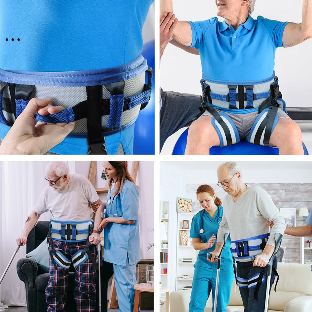Adjustable Rehabilitation Belt Patient Transfer Lift Belt Dismountable Waist Fixing Band For Seniors Walking Standing Assist Aid - Image 6