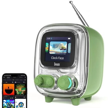 Divoom T-tiivoo-2 Mini Retro White Noise Bluetooth Speaker Portable Vintage Sleep Aid Bluetooth Speaker high quality Subwoofer