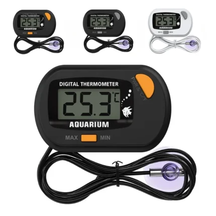 Digital Aquarium Fish Tank Thermometer with Suction Cup Temperature Sensor Meter Tester Thermometer Measurement Control