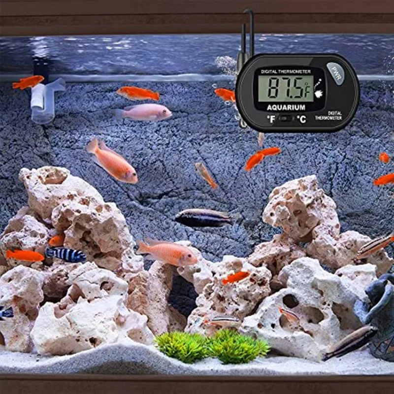 Digital Aquarium Fish Tank Thermometer with Suction Cup Temperature Sensor Meter Tester Thermometer Measurement Control - Image 6