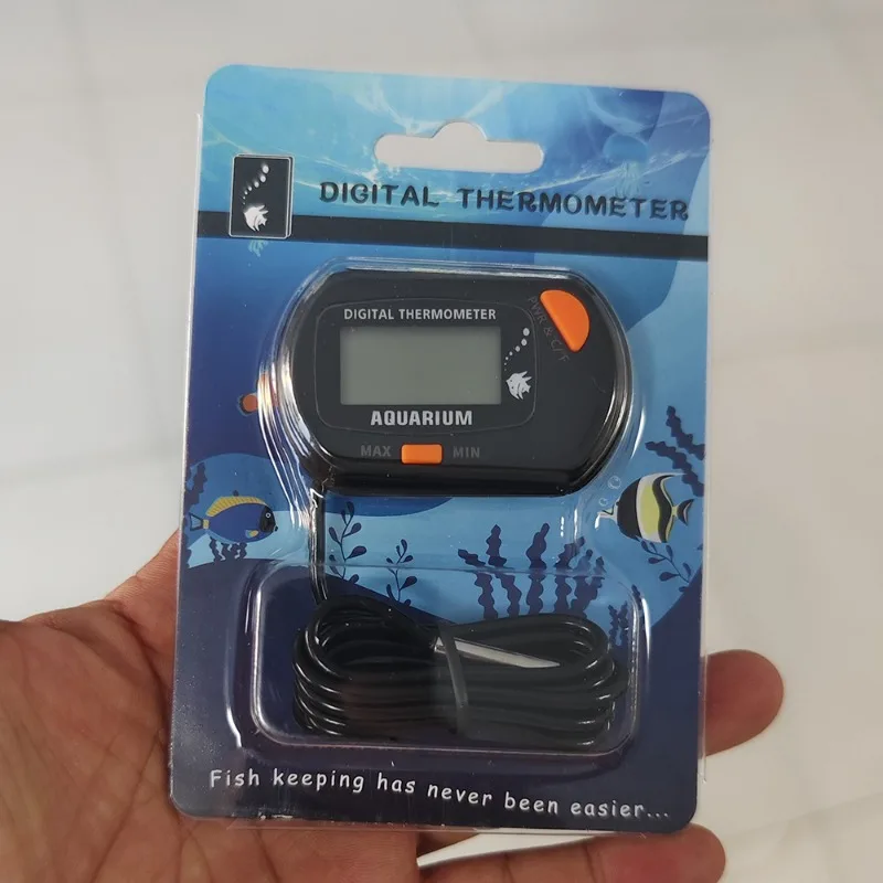 Digital Aquarium Fish Tank Thermometer with Suction Cup Temperature Sensor Meter Tester Thermometer Measurement Control - Image 5
