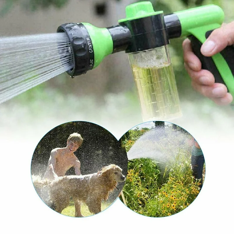 Pet Shower Nozzle Sprayer Hose dog shower Gun 3 Mode Adjustable Pet Wash Cleaning bath Water Foam Soap Sprayer dog clean tools - Image 2