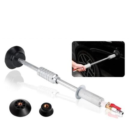 Heavy Duty Air Pneumatic Dent Puller, Car Dent Repair Slide Hammer Tool Kit, Auto Repair Suction Cup, Use with Air Compressor