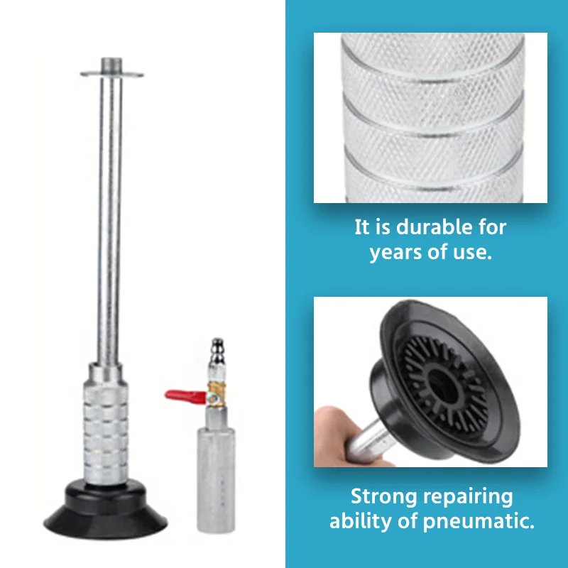 Heavy Duty Air Pneumatic Dent Puller, Car Dent Repair Slide Hammer Tool Kit, Auto Repair Suction Cup, Use with Air Compressor - Image 4