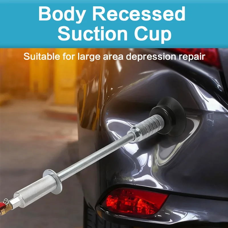 Heavy Duty Air Pneumatic Dent Puller, Car Dent Repair Slide Hammer Tool Kit, Auto Repair Suction Cup, Use with Air Compressor - Image 6