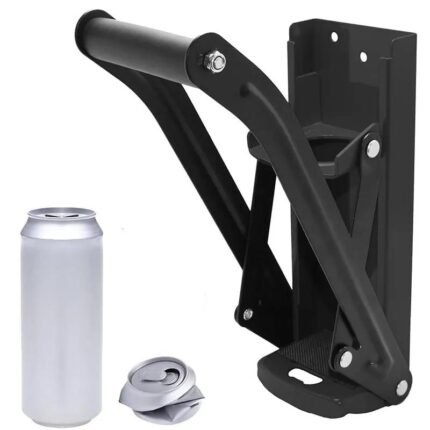 Can Crushers for Recycling 16 oz Heavy Duty Metal Can Crusher Wall Mounted Soda & Beer Can Smasher for Recycling w Bottle Opener