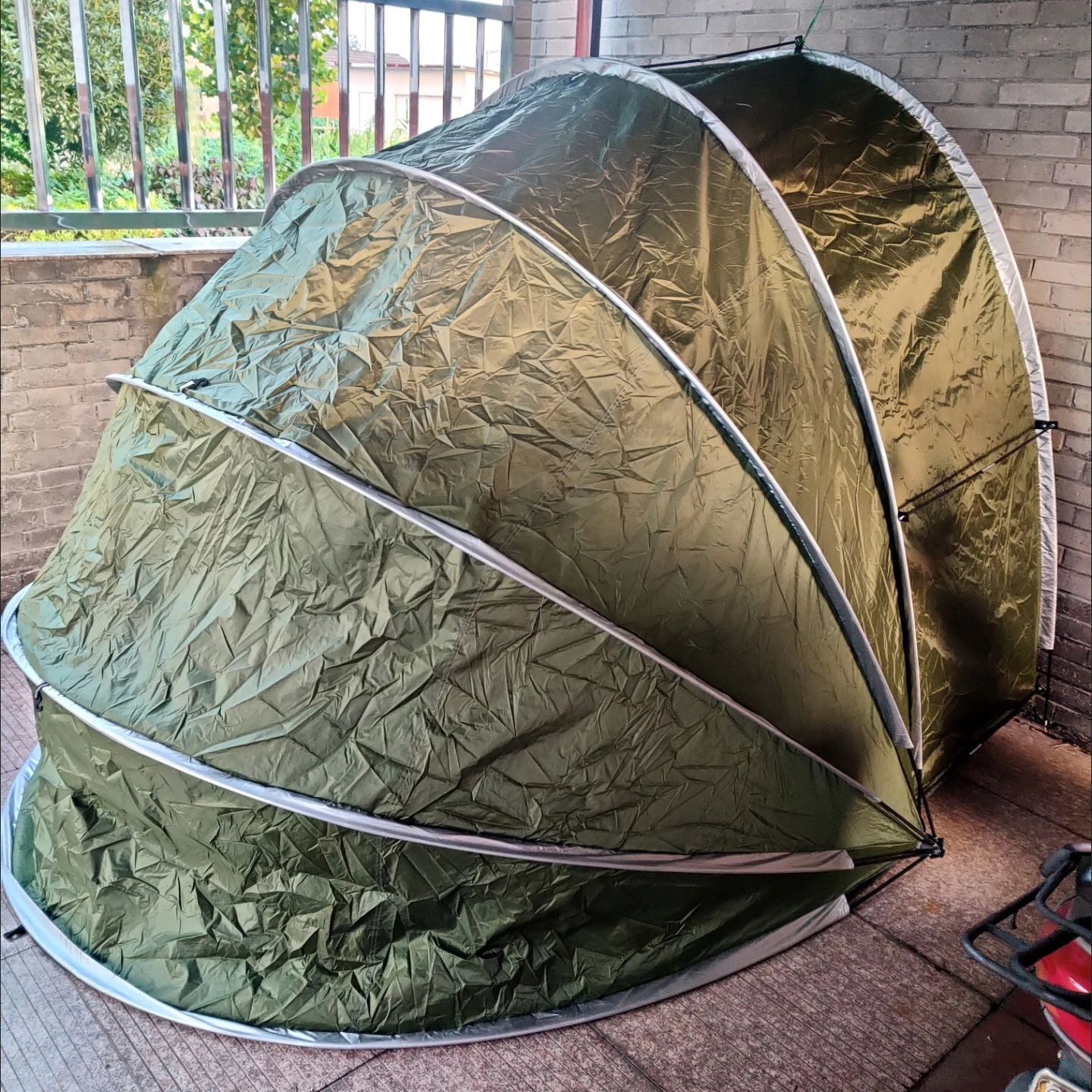 Motorcycle Shed Tent, Bike Shelters, Storage Tent, Garage Tent, Waterproof Cover - Image 2