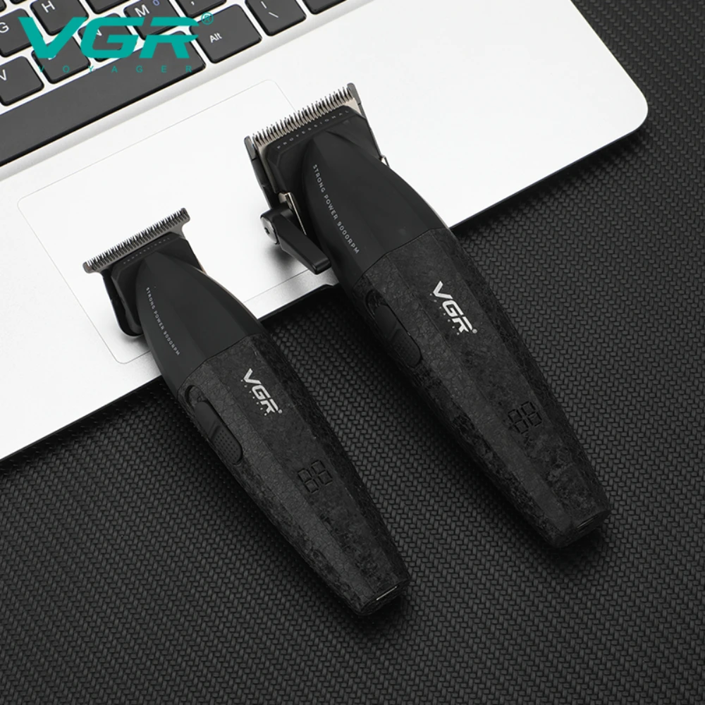 Hair Trimmer Professional Electric Hair Clipper Barber Hair Cutting Machine 9000 RPM Haircut Metal Trimmer for Men V-640 - Image 5