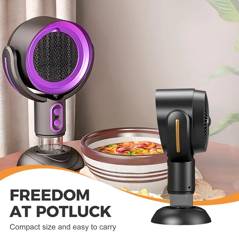 Purifier Fan, Removable And Washable Filter Portable Smokeaway Fan For Smoke, Smoke Away Purifier Fan - Image 3