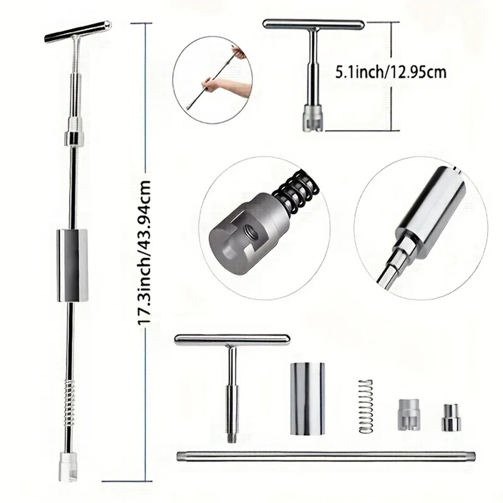 97pcs Car Body Paintless Dent Repair Tools Dent Repair Kit Auto Hail Pit Dent Puller Glue Puller Tabs Removal tools for auto workshop - Image 3