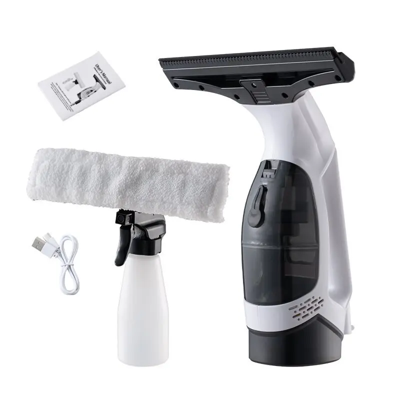 Multifunctional Electric Cordless Window Cleaner Machine White Cordless Rechargeable Automatic Portable Glass Cleaner Tools - Image 3