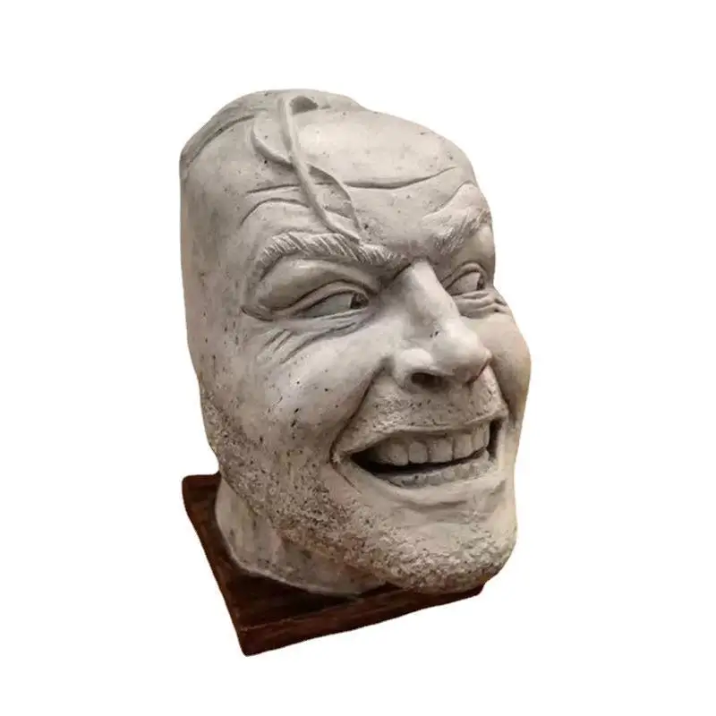 Horror Face Bookend – Iconic Door Peek Design, Halloween Home Decor - Image 2