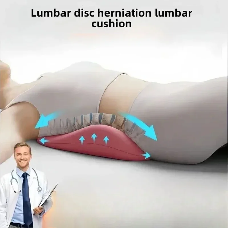 Office Lumbar Support Cushion,Sleep Lumbar Pillow,Office Furniture Cushion,Ergonomic Soft Comfortable Memory Cotton - Image 6