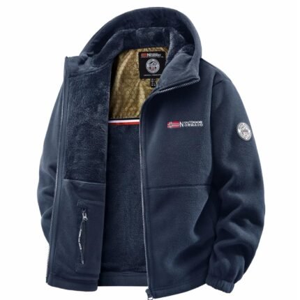 Men’s Autumn and Winter Outdoor Hooded Jacket, Suitable for Daily Wear at Home, for Travel, Parties, Commuting, Outdoor Fashion Versatile, Enhances Temperament, Streetwear, Travel Wear.