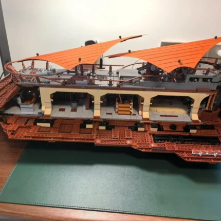 Moc UCS Jabba’s Sail Barge Building Blocks Sets Compatible With Legoed Particles Suitable For Christmas Gifts 75397