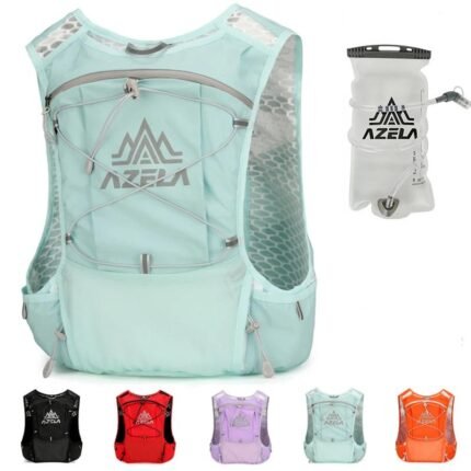 1.5L Outdoor Trail Running Backpack Ultralight Running Race Hydration Vest Breathable Jogging Vest for Marathon Cycling Hiking Trail