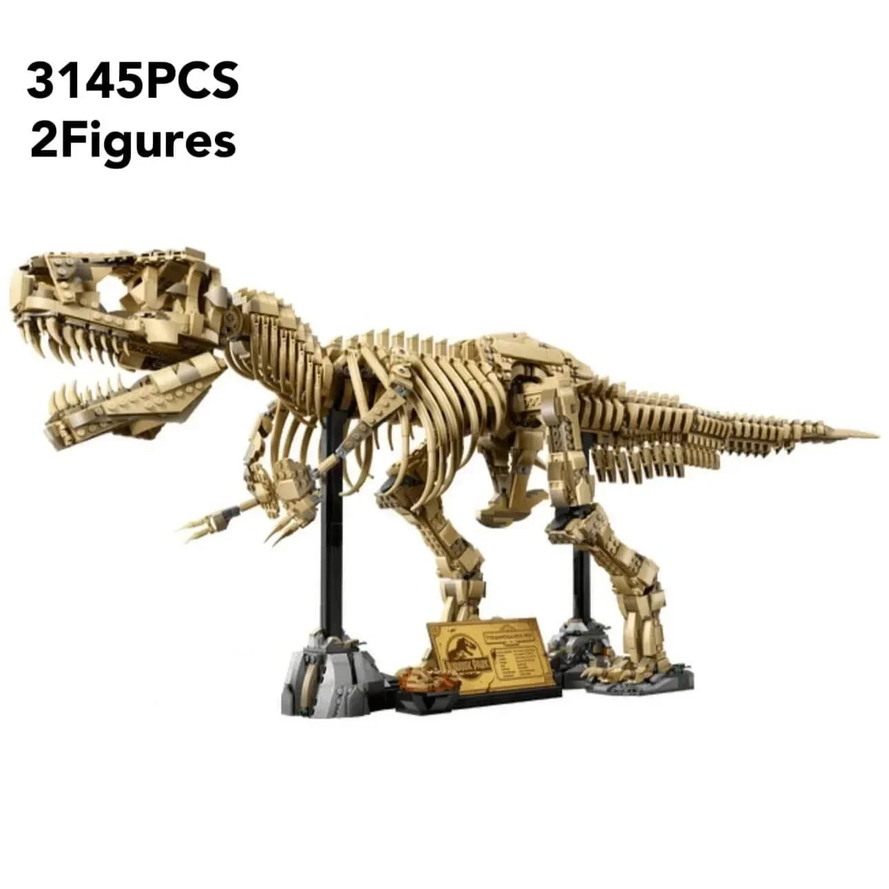 Dinosaur T-Rex Fossils Tyrannosaurus Rex Building Blocks Sets Compatible With Legoed Particles Suitable For Christmas Gifts76968 - Image 6