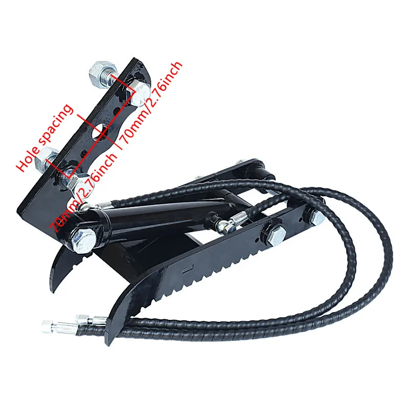 Hydraulic Thumb Clamp For Mini Excavator, Mini Excavator Attachments – Metal Grab Thumb Clamp With L-Bracket - Image 5