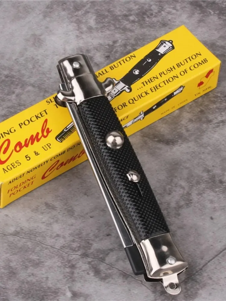 Folding Pocket Comb for Hair and Beard - Image 4