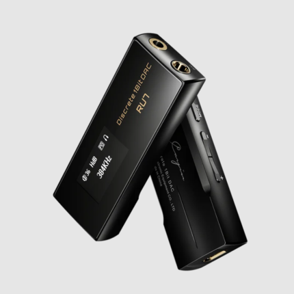 Cayin RU7 Full Balanced Resistor Networks Discrete 1-Bit DAC Dongle Amplifier with Customized Leather Case