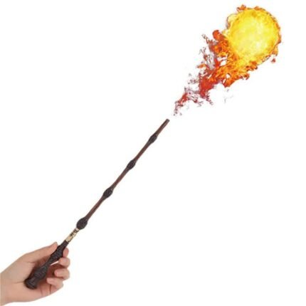 Cosplay Electronic Fire Flasher Magic Wands Tricks Flame Lighter Device Props Magicians Professional Accessories Magia Trucos
