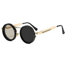 Polarized Round Sunglasses Men ND9 Adjustable Dimming Sun Glasses Women Retro Punk Fishing Eyeglasses Outdoor Shades UV400